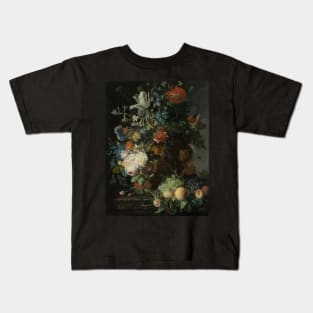 Still Life with Flowers and Fruit Kids T-Shirt